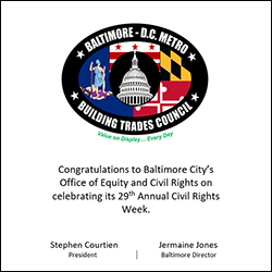 Logo of Baltimore DC Metro Building Trades Council