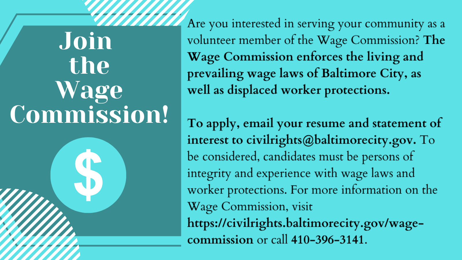 Wage Ad (description and text below)
