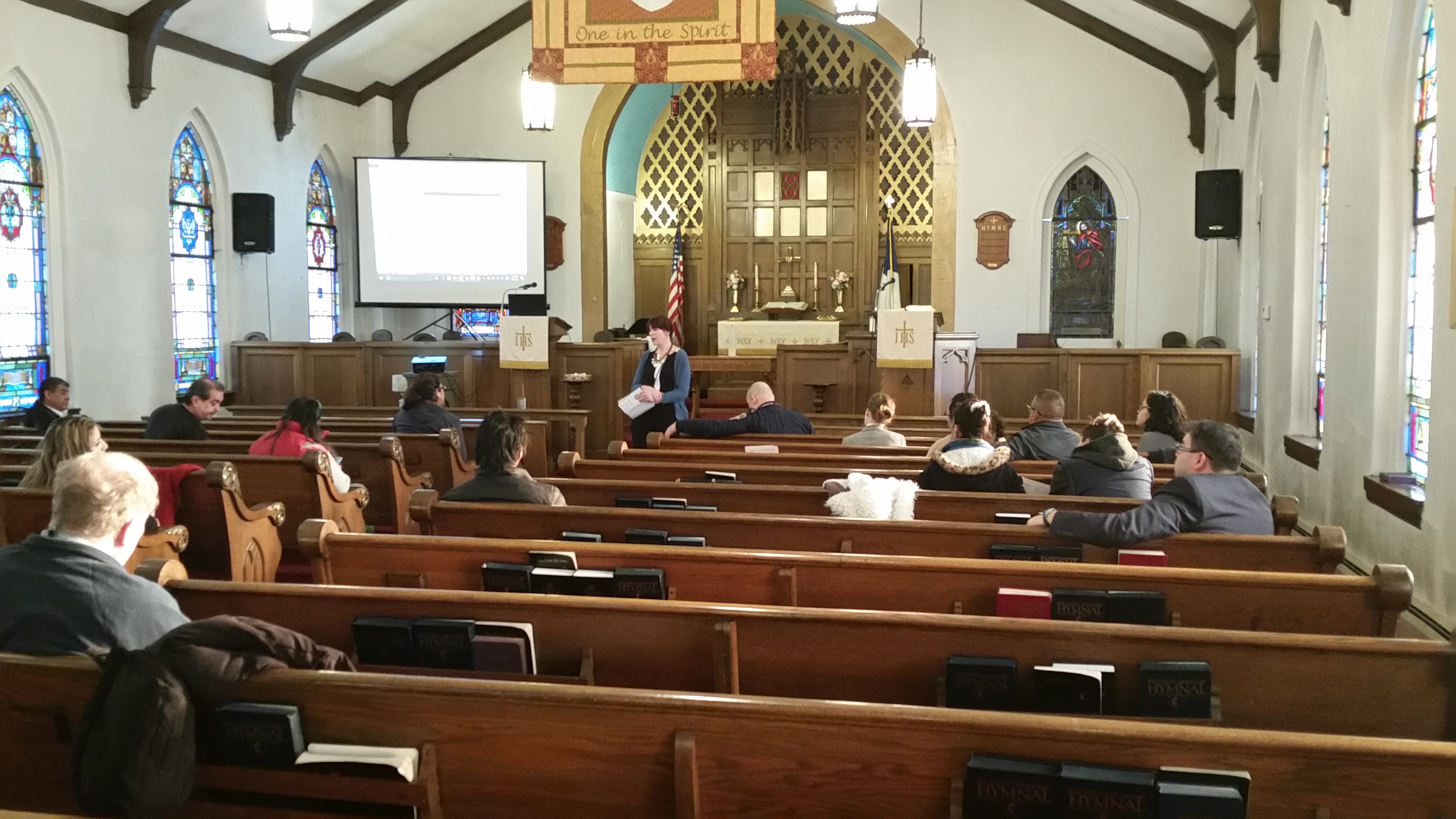 CRB Presentation in Salem UMC Church